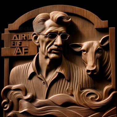 3D model Animal Farm George Orwell 1945 (STL)
